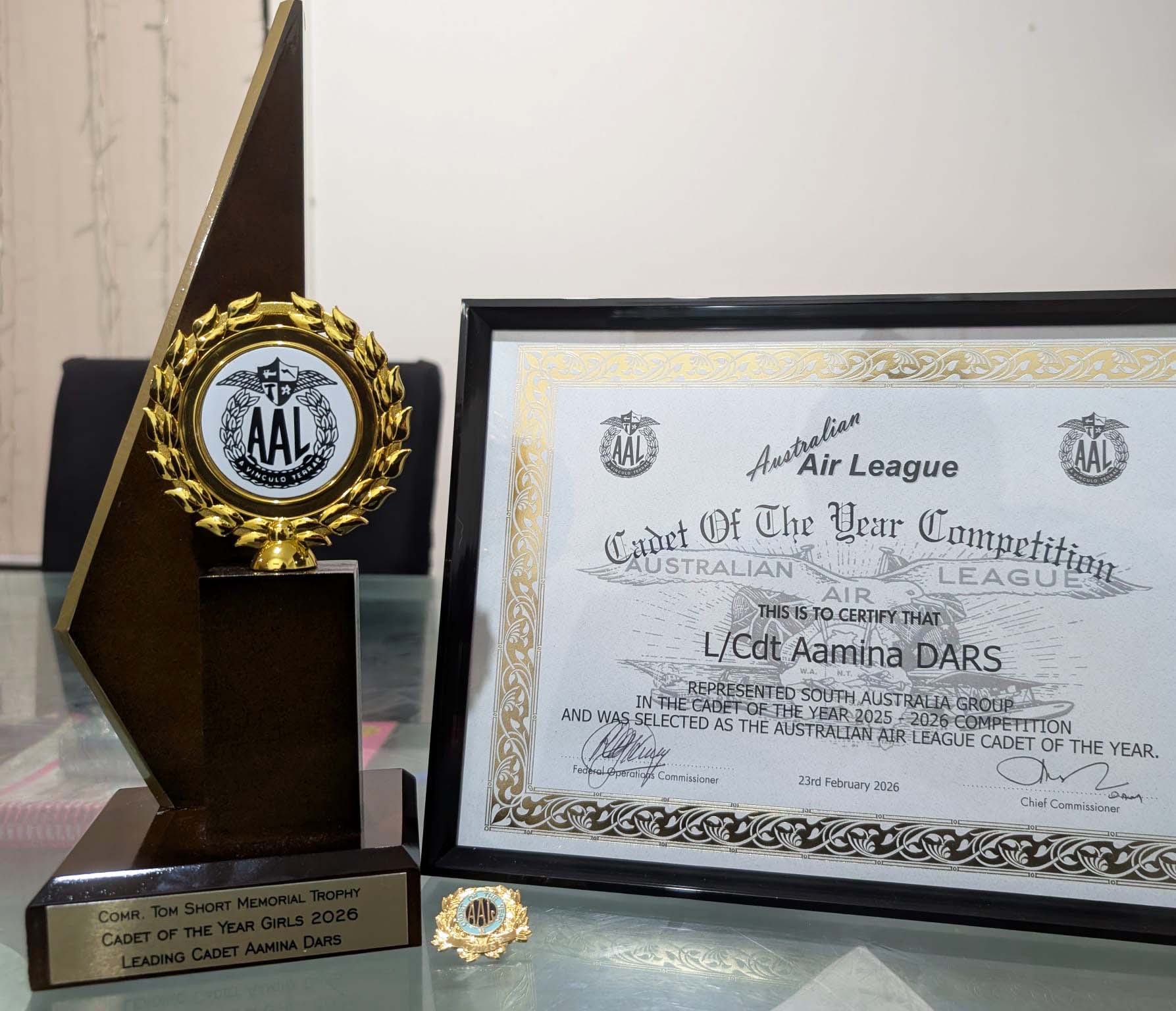 2026 Federal Female Cadet of the Year – St Aloysius College Adelaide