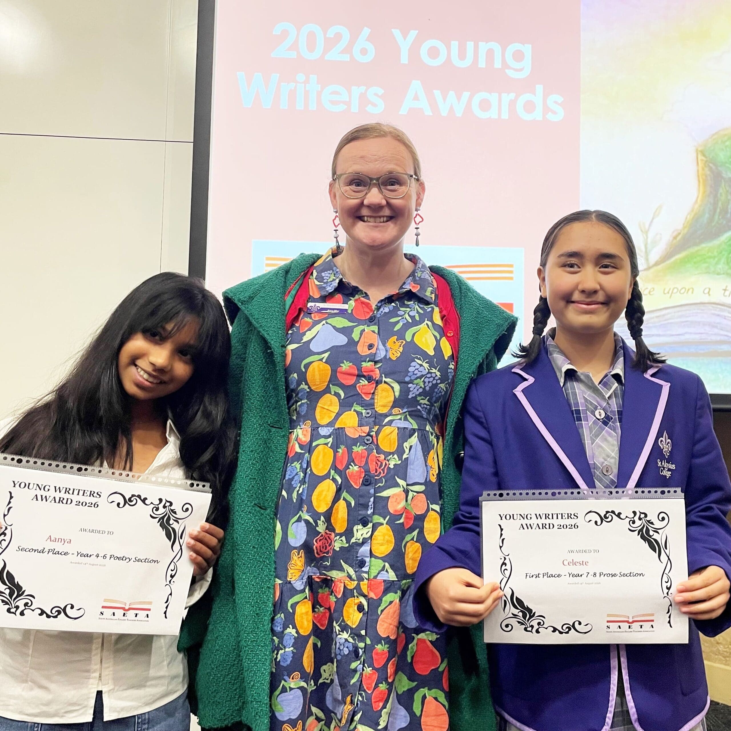 From the English Coordinator – St Aloysius College Adelaide